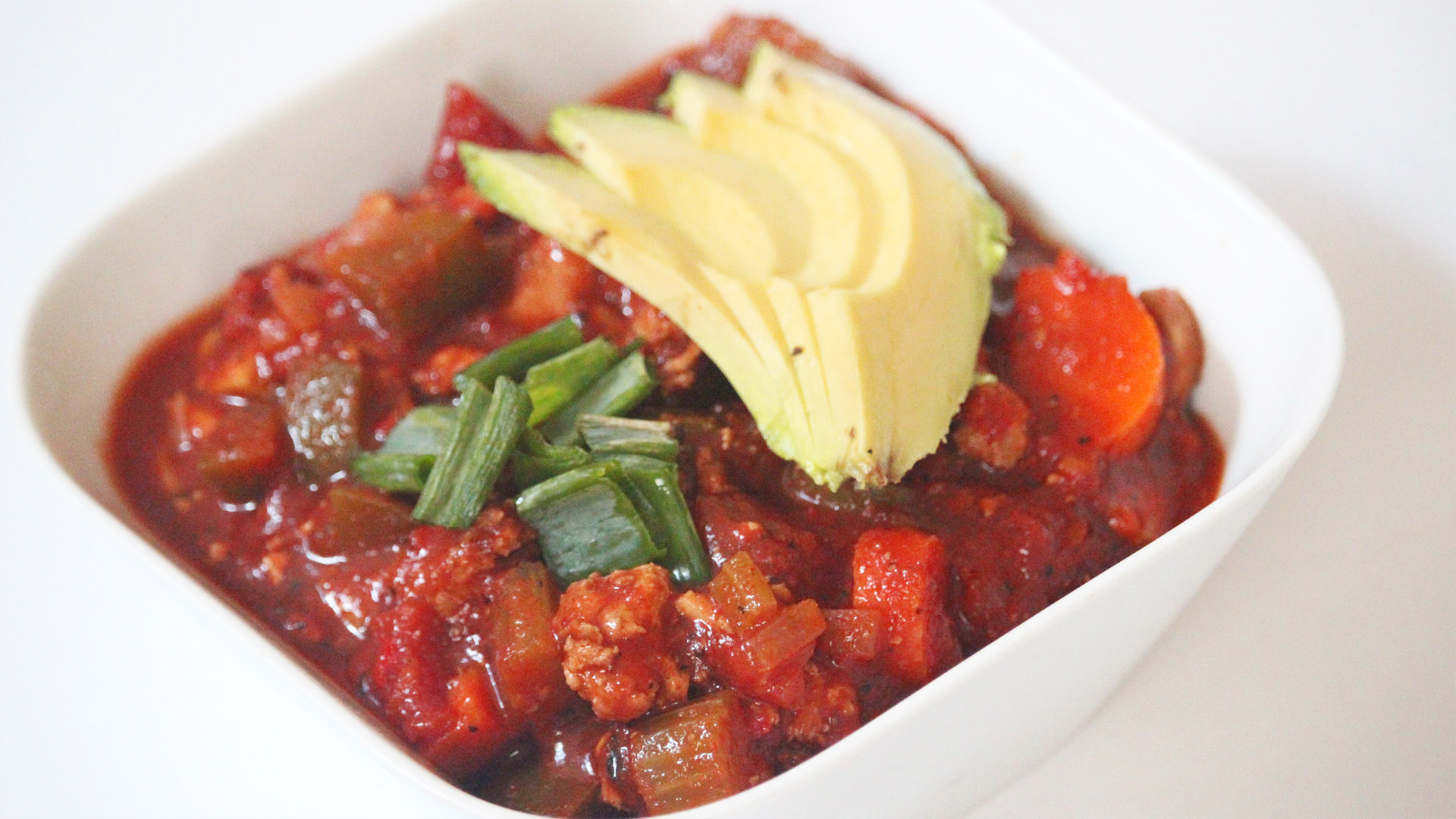 Paleo Turkey Vegetable Chili