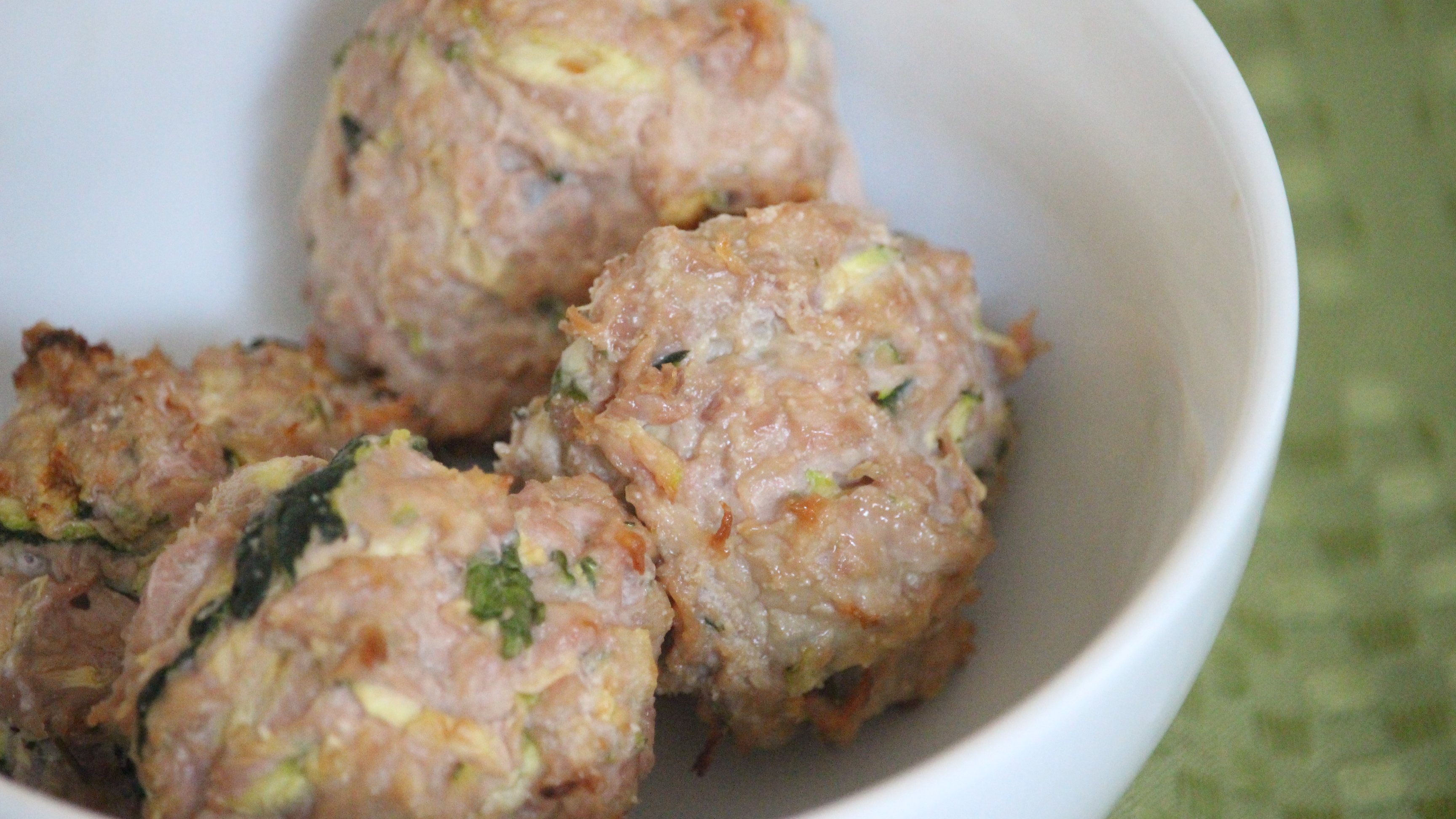 Turkey Zucchini Meatballs