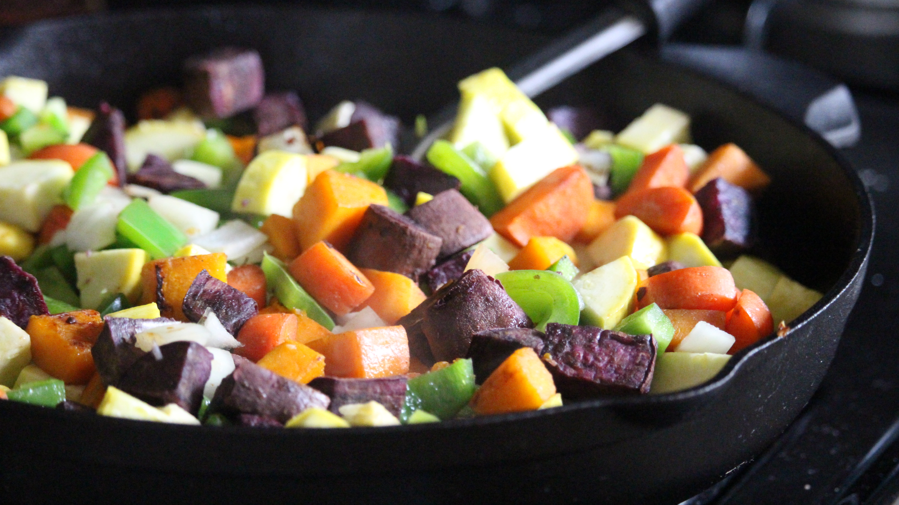 Rainbow Vegetable Hash