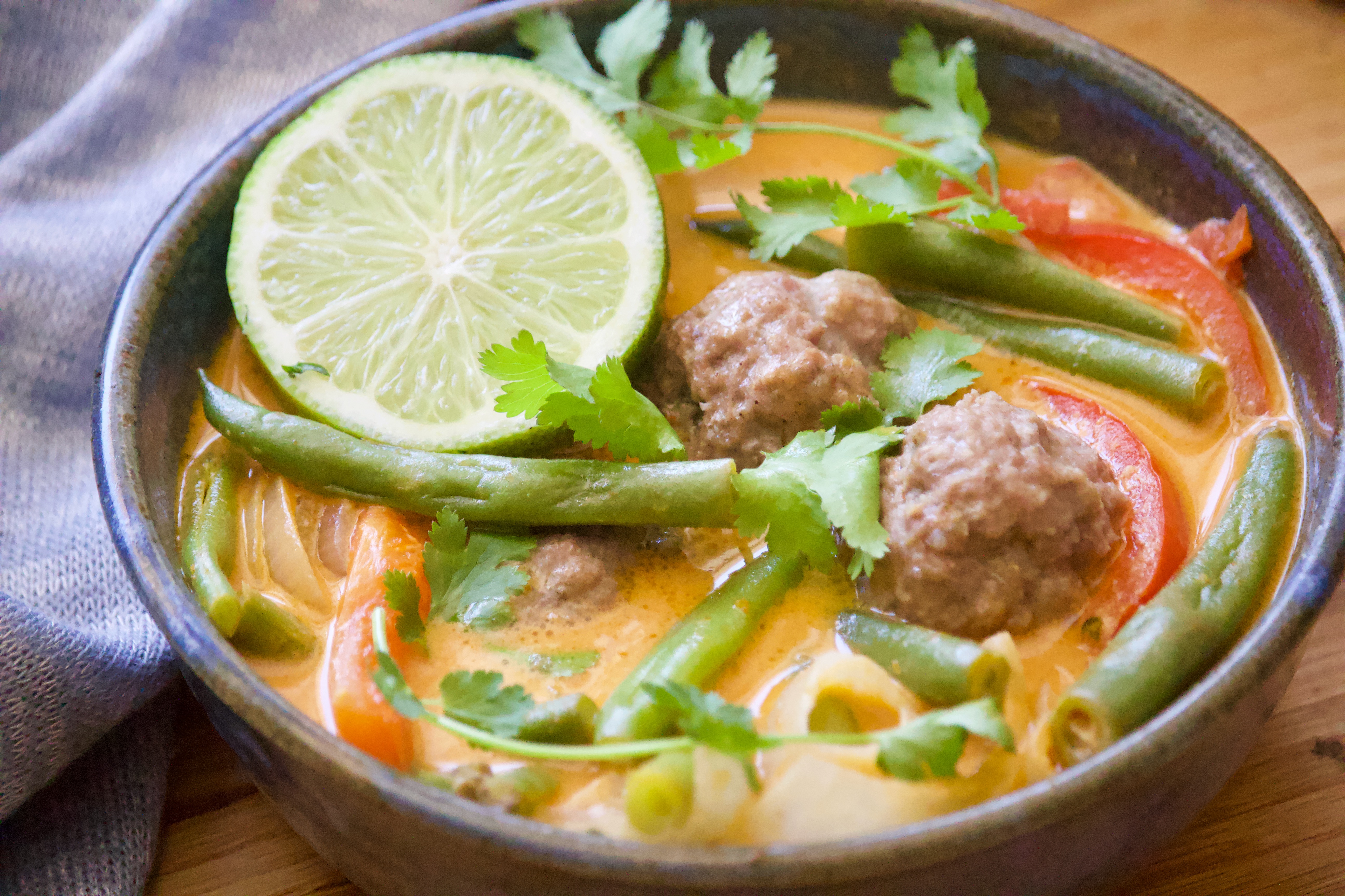 Lamb Meatball Curry